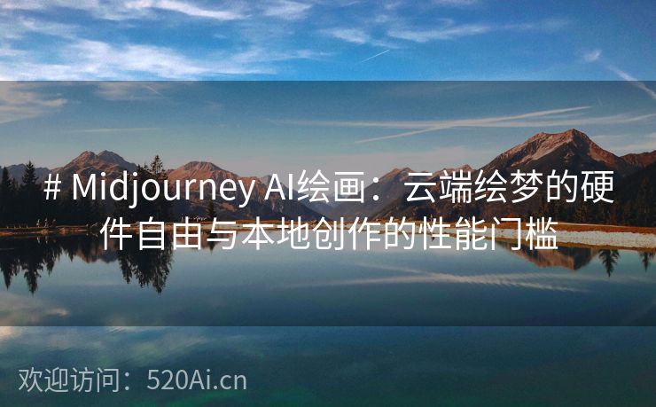 # Midjourney AI绘画：云端绘梦的硬件自由与本地创作的性能门槛
