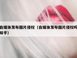 自媒体发布图片侵权（自媒体发布图片侵权吗知乎）