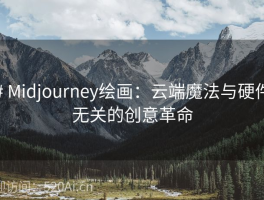 # Midjourney绘画：云端魔法与硬件无关的创意革命