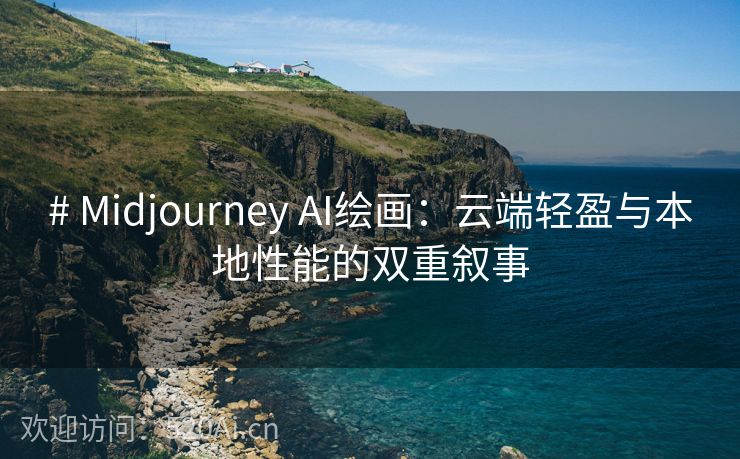 # Midjourney AI绘画：云端轻盈与本地性能的双重叙事